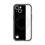 スリムプロテクションプレミアムケース with MagSafe［ CASEPLAY Bi-Colors Black & White - ケースプレイ・バイカラー ブラック＆ホワイト ］