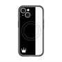 スリムプロテクションプレミアムケース with MagSafe［ CASEPLAY Bi-Colors Black & White - ケースプレイ・バイカラー ブラック＆ホワイト ］