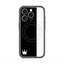 スリムプロテクションプレミアムケース with MagSafe［ CASEPLAY Bi-Colors Black & White - ケースプレイ・バイカラー ブラック＆ホワイト ］