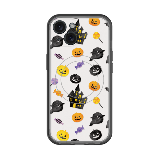 スリムプロテクションプレミアムケース with MagSafe［ Halloween Party - White ］