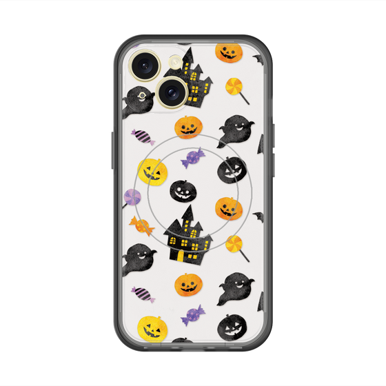 スリムプロテクションプレミアムケース with MagSafe［ Halloween Party - White ］