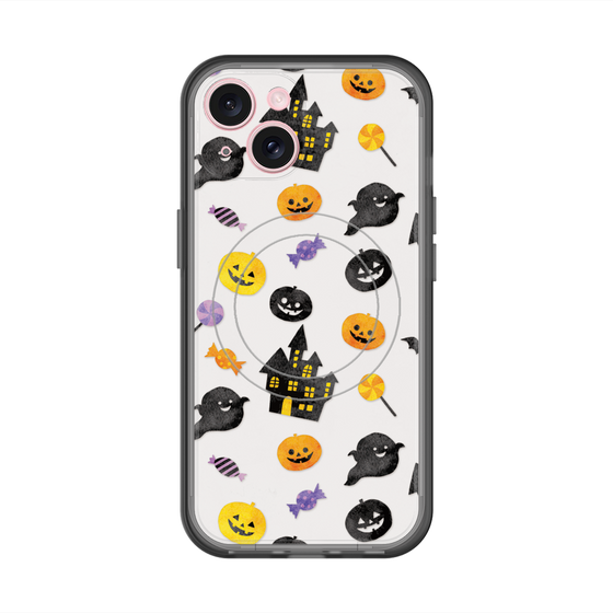 スリムプロテクションプレミアムケース with MagSafe［ Halloween Party - White ］