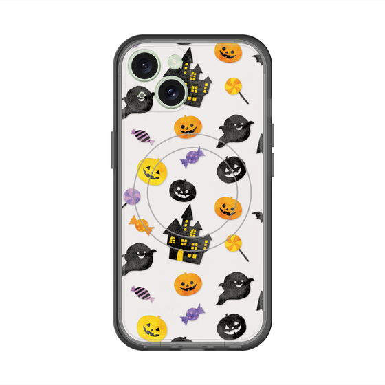 スリムプロテクションプレミアムケース with MagSafe［ Halloween Party - White ］