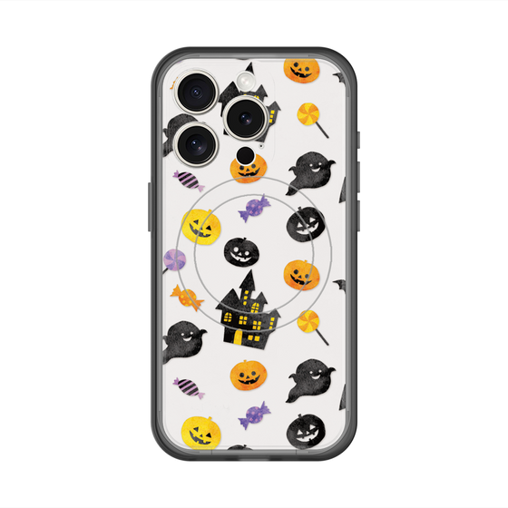 スリムプロテクションプレミアムケース with MagSafe［ Halloween Party - White ］
