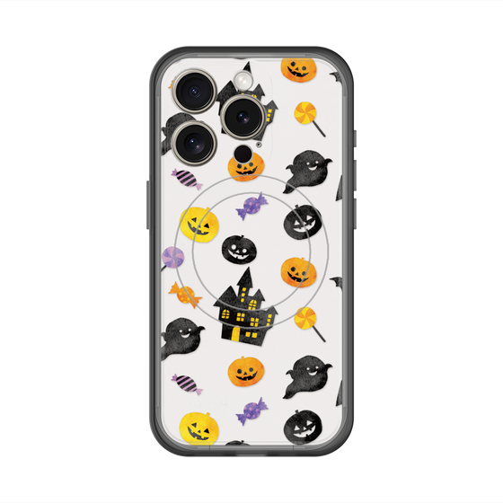 スリムプロテクションプレミアムケース with MagSafe［ Halloween Party - White ］
