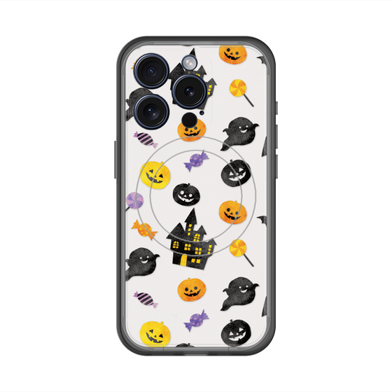 スリムプロテクションプレミアムケース with MagSafe［ Halloween Party - White ］