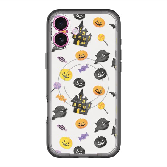 スリムプロテクションプレミアムケース with MagSafe［ Halloween Party - White ］