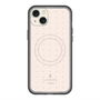 スリムプロテクションプレミアムケース with MagSafe［ LANVIN en Bleu Tiny dots Pink - ランバン ドット ピンク ］