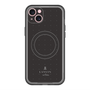 スリムプロテクションプレミアムケース with MagSafe［ LANVIN en Bleu Tiny dots Black - ランバン ドット ブラック ］