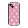 スリムプロテクションプレミアムケース with MagSafe［ 水彩ドット・レトロカラー - Pink ］