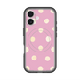 スリムプロテクションプレミアムケース with MagSafe［ 水彩ドット・レトロカラー - Pink ］