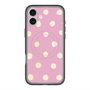 スリムプロテクションプレミアムケース with MagSafe［ 水彩ドット・レトロカラー - Pink ］