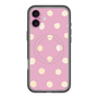 スリムプロテクションプレミアムケース with MagSafe［ 水彩ドット・レトロカラー - Pink ］