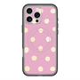 スリムプロテクションプレミアムケース with MagSafe［ 水彩ドット・レトロカラー - Pink ］
