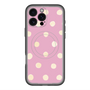 スリムプロテクションプレミアムケース with MagSafe［ 水彩ドット・レトロカラー - Pink ］