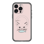 スリムプロテクションプレミアムケース with MagSafe［ 食いしん坊なねこ - Pink ］