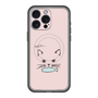 スリムプロテクションプレミアムケース with MagSafe［ 食いしん坊なねこ - Pink ］
