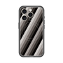 スリムプロテクションプレミアムケース with MagSafe［ Middle Stripe - Black ］