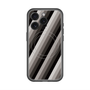 スリムプロテクションプレミアムケース with MagSafe［ Middle Stripe - Black ］