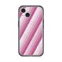 スリムプロテクションプレミアムケース with MagSafe［ Middle Stripe - Pink ］