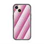 スリムプロテクションプレミアムケース with MagSafe［ Middle Stripe - Pink ］