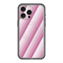 スリムプロテクションプレミアムケース with MagSafe［ Middle Stripe - Pink ］