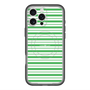 スリムプロテクションプレミアムケース with MagSafe［ Small Border - Green ］