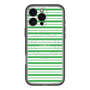 スリムプロテクションプレミアムケース with MagSafe［ Small Border - Green ］