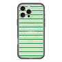 スリムプロテクションプレミアムケース with MagSafe［ Small Border - Green ］