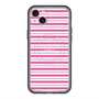 スリムプロテクションプレミアムケース with MagSafe［ Small Border - Pink ］