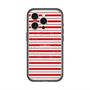 スリムプロテクションプレミアムケース with MagSafe［ Small Border - Red ］