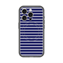 スリムプロテクションプレミアムケース with MagSafe［ Middle Border - Blue ］