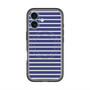 スリムプロテクションプレミアムケース with MagSafe［ Middle Border - Blue ］