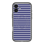 スリムプロテクションプレミアムケース with MagSafe［ Middle Border - Blue ］