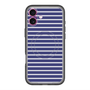 スリムプロテクションプレミアムケース with MagSafe［ Middle Border - Blue ］