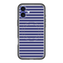 スリムプロテクションプレミアムケース with MagSafe［ Middle Border - Blue ］