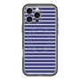 スリムプロテクションプレミアムケース with MagSafe［ Middle Border - Blue ］