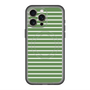スリムプロテクションプレミアムケース with MagSafe［ Middle Border - Green ］