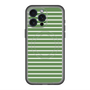 スリムプロテクションプレミアムケース with MagSafe［ Middle Border - Green ］