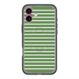 スリムプロテクションプレミアムケース with MagSafe［ Middle Border - Green ］