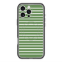 スリムプロテクションプレミアムケース with MagSafe［ Middle Border - Green ］