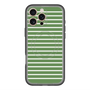 スリムプロテクションプレミアムケース with MagSafe［ Middle Border - Green ］