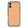 スリムプロテクションプレミアムケース with MagSafe［ Middle Border - Orange ］