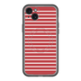 スリムプロテクションプレミアムケース with MagSafe［ Middle Border - Red ］