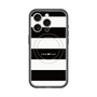 スリムプロテクションプレミアムケース with MagSafe［ Big Border - Black ］