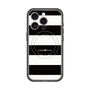 スリムプロテクションプレミアムケース with MagSafe［ Big Border - Black ］