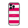 スリムプロテクションプレミアムケース with MagSafe［ Big Border - Pink ］