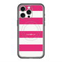 スリムプロテクションプレミアムケース with MagSafe［ Big Border - Pink ］