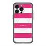 スリムプロテクションプレミアムケース with MagSafe［ Big Border - Pink ］