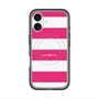 スリムプロテクションプレミアムケース with MagSafe［ Big Border - Pink ］